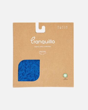 Tranquillo hipster biologisch katoen blue paisley