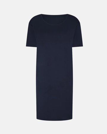 Bamboe dames nachthemd korte mouw Nora – navy