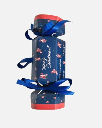 Kerstsokken Christmas cracker heren - kerstman