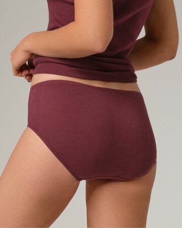 Comazo dames slip 100% katoen – burgundy