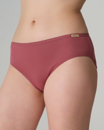 Comazo dames slip 100% biologisch katoen – old rose
