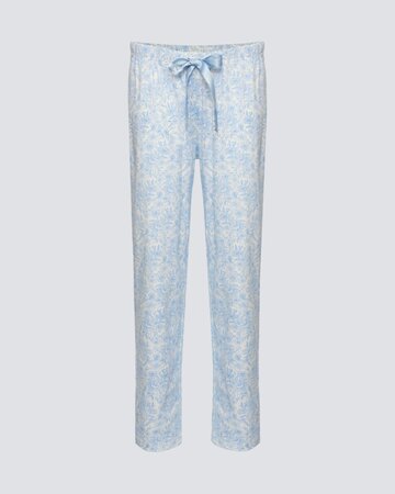Comazo dames lange pyjamabroek katoen – lightblue