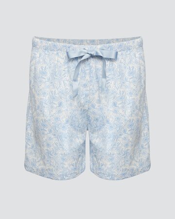 Comazo dames pyjamashort katoen – light blue