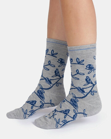 Thought dames sokken cadeaudoos - vogels