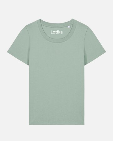 Lotika dames T-shirt Elin biologisch katoen - aloe