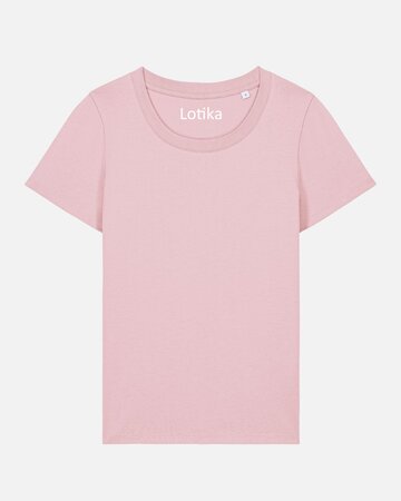 Lotika dames T-shirt Elin biologisch katoen - roze
