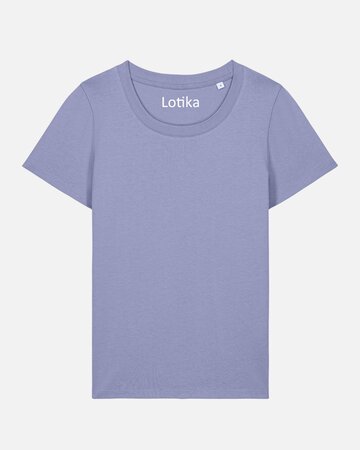 Lotika dames T-shirt Elin biologisch katoen - lavendel
