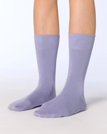Albero Natur sokken bio-katoen 3 paar - lavendel