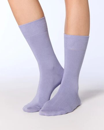 Albero Natur sokken bio-katoen 3 paar - lavendel