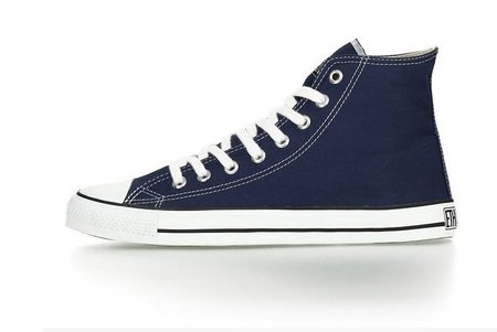 Ethletic sneaker ocean blue / wit hoog model