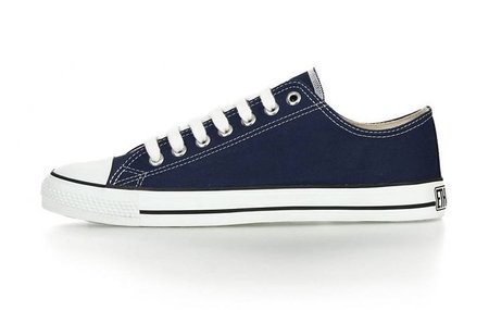 Ethletic trainer ocean blue/ wit laag model