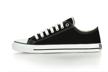Ethletic sneaker zwart / wit laag model