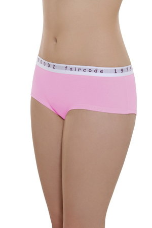 Hipster van biologisch katoen - roze