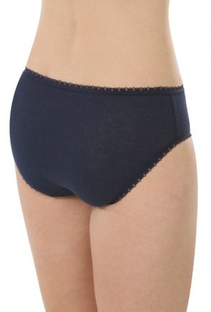 Slip biologisch katoen marine