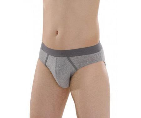 Fairtrade mini slip grijs maat L