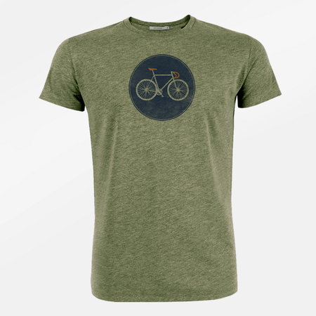Sale Duurzaam T shirt khaki groen bike shield maat XXL