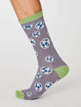 Bamboe 4 paar voetbalsokken in cadeaudoos