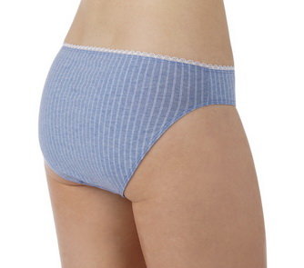Slip biologisch katoen Jeans blauw