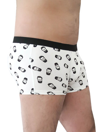 Sale heren trunk wit