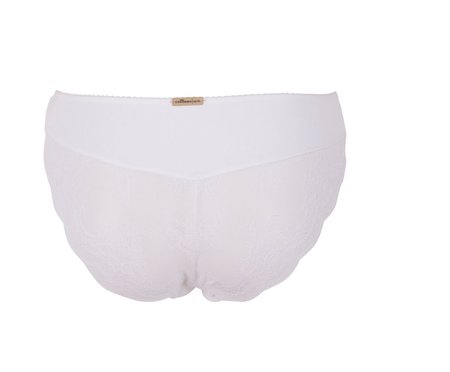 Comazo mini slip Brazil wit met kant - sale