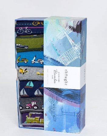 bamboesokken cadeaudoos Travel