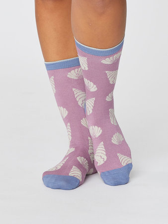 Bamboesokken 4 paar cadeaudoos dames seaside