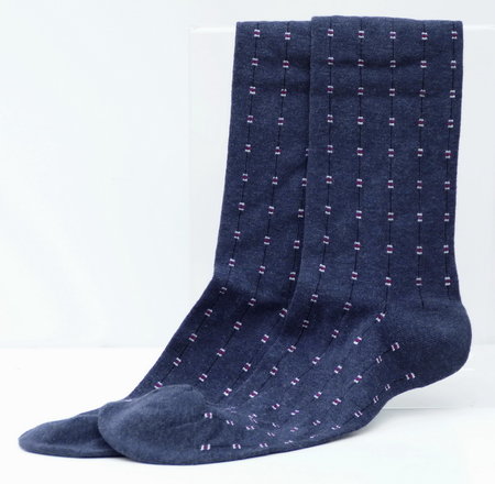 Herensokken blauw Hugo
