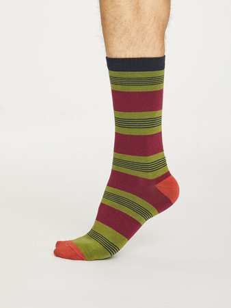 Bamboesokken Jesper olive