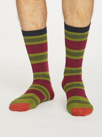 Bamboesokken Jesper olive