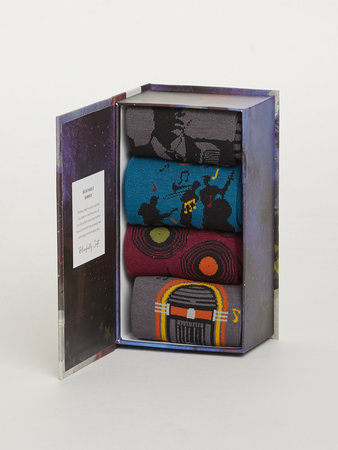 Bamboe herensokken 4 paar cadeaudoos Jazz