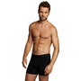 Bamboe boxershorts Levi 2 pack zwart - grijs maat XXL - sale