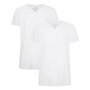 Bamboo Basics bamboe T-Shirt V-hals Velo 2-pack – wit