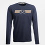 Sale Duurzaam longsleeves shirt Bike Wings navy maat S