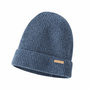 Beanie wol blauw