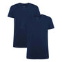 Bamboo Basics bamboe T-Shirt v-hals Velo 2 pack – navy