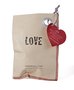 Valentijn hartjes zeep love in cadeauzakje