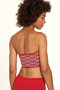 Bandeau biologisch katoen - rood thistle maat XL - sale