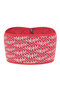 Bandeau biologisch katoen - rood thistle maat XL - sale