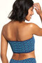 Bandeau bio katoen blauw sundial - mt XS