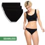 Seamless Taille Slip Tess 3-pack zwart