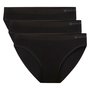 Seamless Taille Slip Tess 3-pack zwart