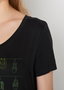 Sale T-shirt animal sloth plants zwart - mt M