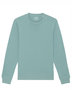 Charlie sweater teal monstera
