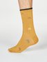 Bamboe sokken heren fiets Fergus - amber yellow