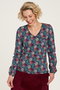 Tranquillo V-hals shirt fireworks maat M - sale