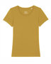 Yara T-shirt dames biologisch ochre
