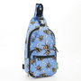 Eco Chic crossbody tas bijen - blauw