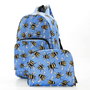 Eco Chic rugzak bijen - blauw