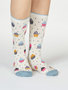 Bamboe dames sokken set van twee paar Delphie
