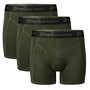 Bamboo Basics bamboe boxershorts Rico 3 pack – army green
